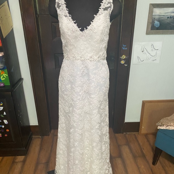 Dresses & Skirts - Ivory wedding gown. One of a Kind!!